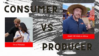 Consumers vs Producers * a True measure of WEALTH * Money Mindset