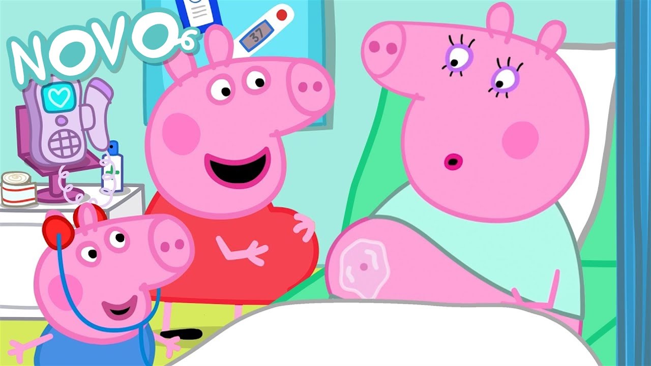 Peppa Pig Português Brasil 🍼 EXAME DO BEBÊ 🩺 NOVO Contos da Peppa Pig