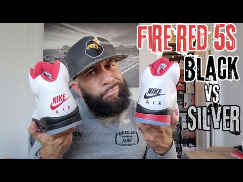 Fire Red 5 Black Tongue VS Silver Tongue