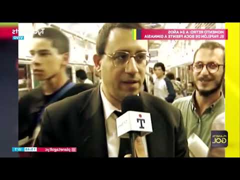 Maslaton ataca a Maradona Y Caniggia en el subte (1996)