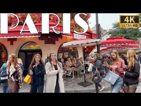 [🇫🇷Paris France 4K 60FPS Walking Tour] Paris Autumn🍂☕️Walk 28/OCTOBER/2025