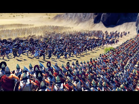 HUGE Armies Clash On MASSIVE Hill! - Total War: Rome 2
