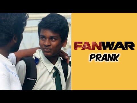 Fan War Prank |  Funny Telugu Prank | Latest Pranks in Telugu | FunPataka Video