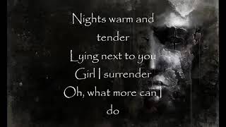 Lionel Richie - Penny Lover - lyrics