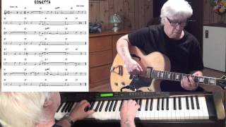 Rosetta - Jazz guitar & piano cover ( Earl Hines )