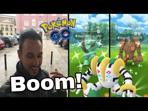 TUTTI I LEGGENDARI SHINY! FINE DI UNA SCOPERTA COLOSSALE "REGIGIGAS": POKEMON GO ITA