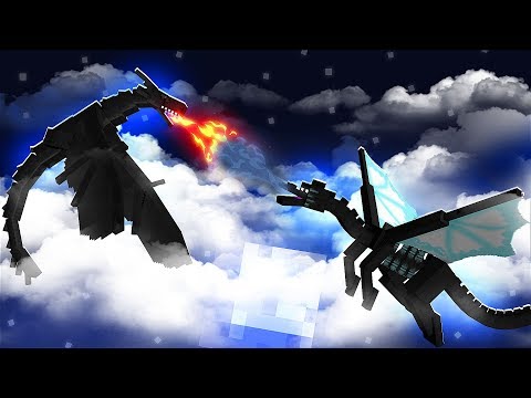 Minecraft: FORBIDDEN DRAGON vs WITHER DRAGON! - DRAGON WAR Ep. 20 ‹ PAULINHU ›