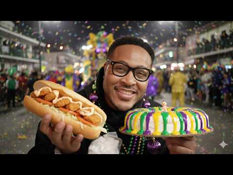 I Flew to New Orleans for Mardi Gras | Fat Tuesday was CRAZY!! | Food, Fights, Parades + More!!