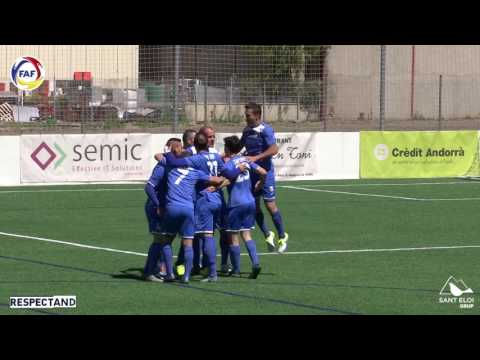 J4 Don Denis Santa Coloma vs R. Tic Tapa Sant Julia (Lliga Grup Sant Eloi Play-off Titol 2016_17)
