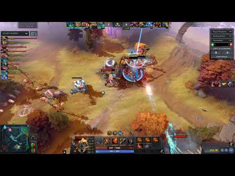 Dota 2 Huskar 11 min 1 vs 5 Rampage