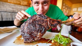 $115 BISON TOMAHAWK!! 🥩 New Jersey Food Tour - Anthony Bourdain (Day 1)