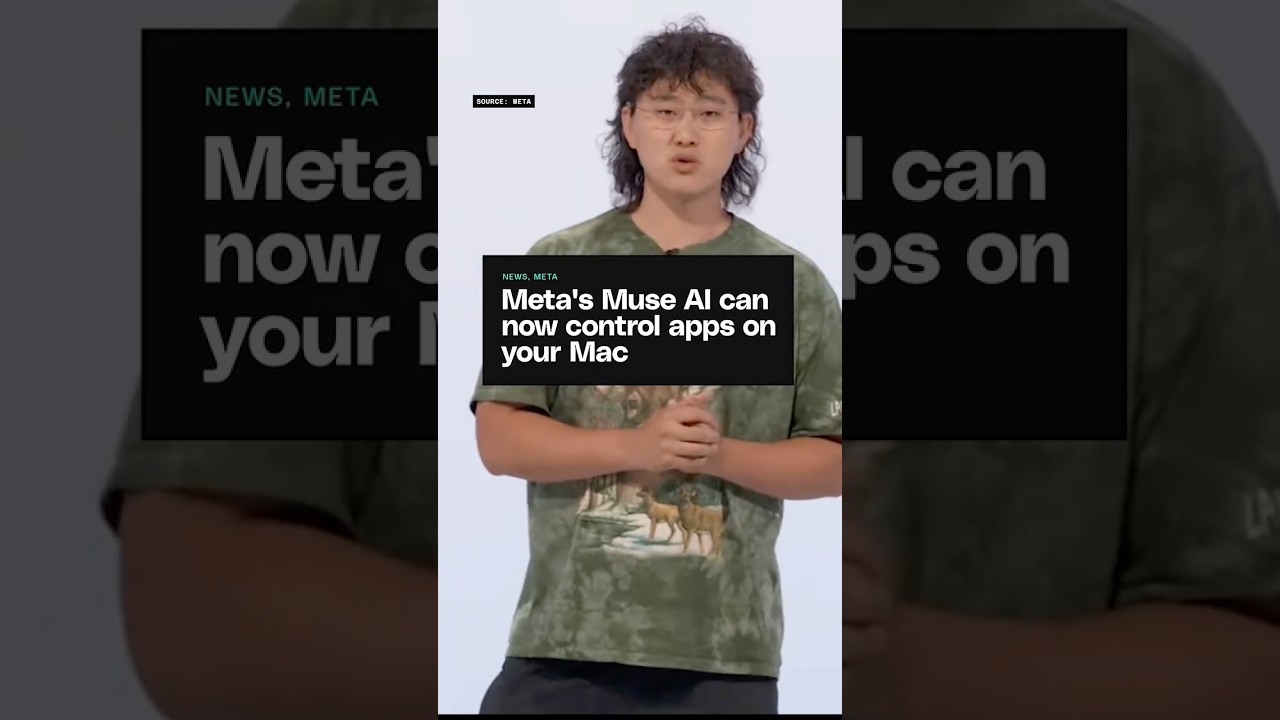 Meta's Muse AI can now control apps on your Mac