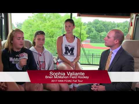 HAN Network FCIAC Fall Sports Tour 2017: Brien McMahon Field Hockey
