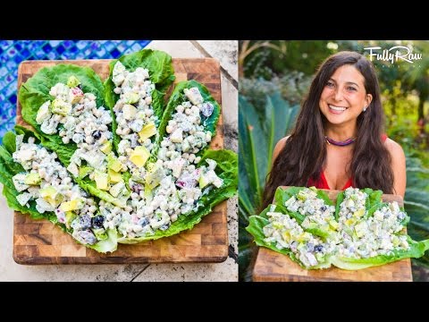 FullyRaw Vegan Un-Chick'n Salad!