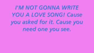 Lyrics to Love song by Four Year Strong =D