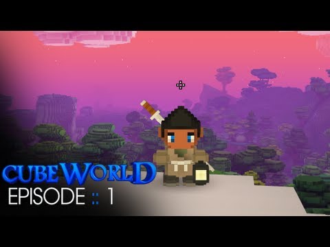 Cube World :: Episode 1 :: I killed him! He killed me!
