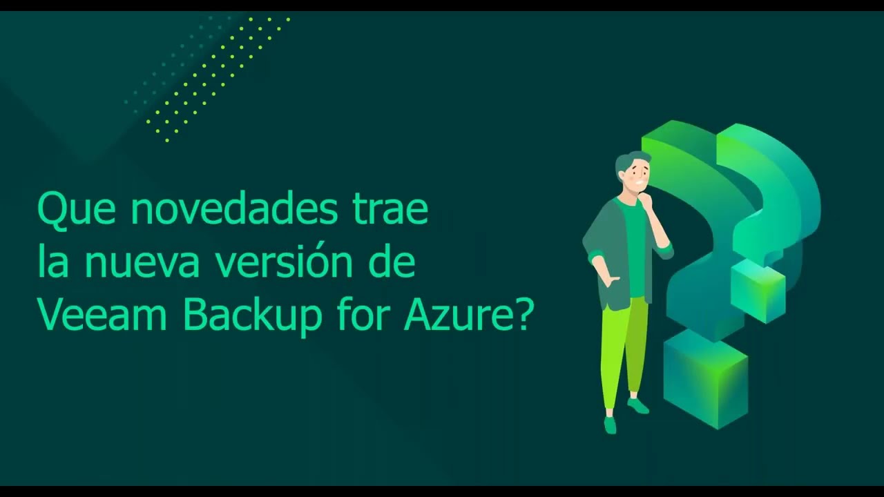 NUEVO Veeam Backup for Microsoft Azure v4 video