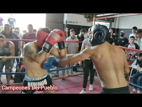 🥊Juan Santillan Vs Ian Carballo - KICK BOXING - AMATEUR - Campeones Del Pueblo - Siempre Humilde