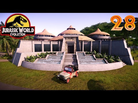 Let's Play Jurassic World Evolution Ep.28 Rebuilding Jurassic Park