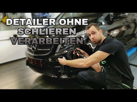 Sprüh-Detailer (ADBL Synthetic Spray Wax) ohne Schlieren verarbeiten | Mercedes V Klasse