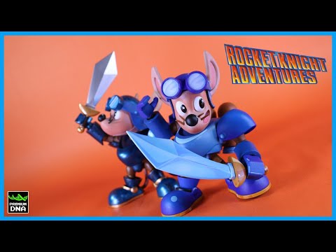 PremiumDNA Konami Rocket Knight Adventures SPARKSTER Actionfigur-Testbericht