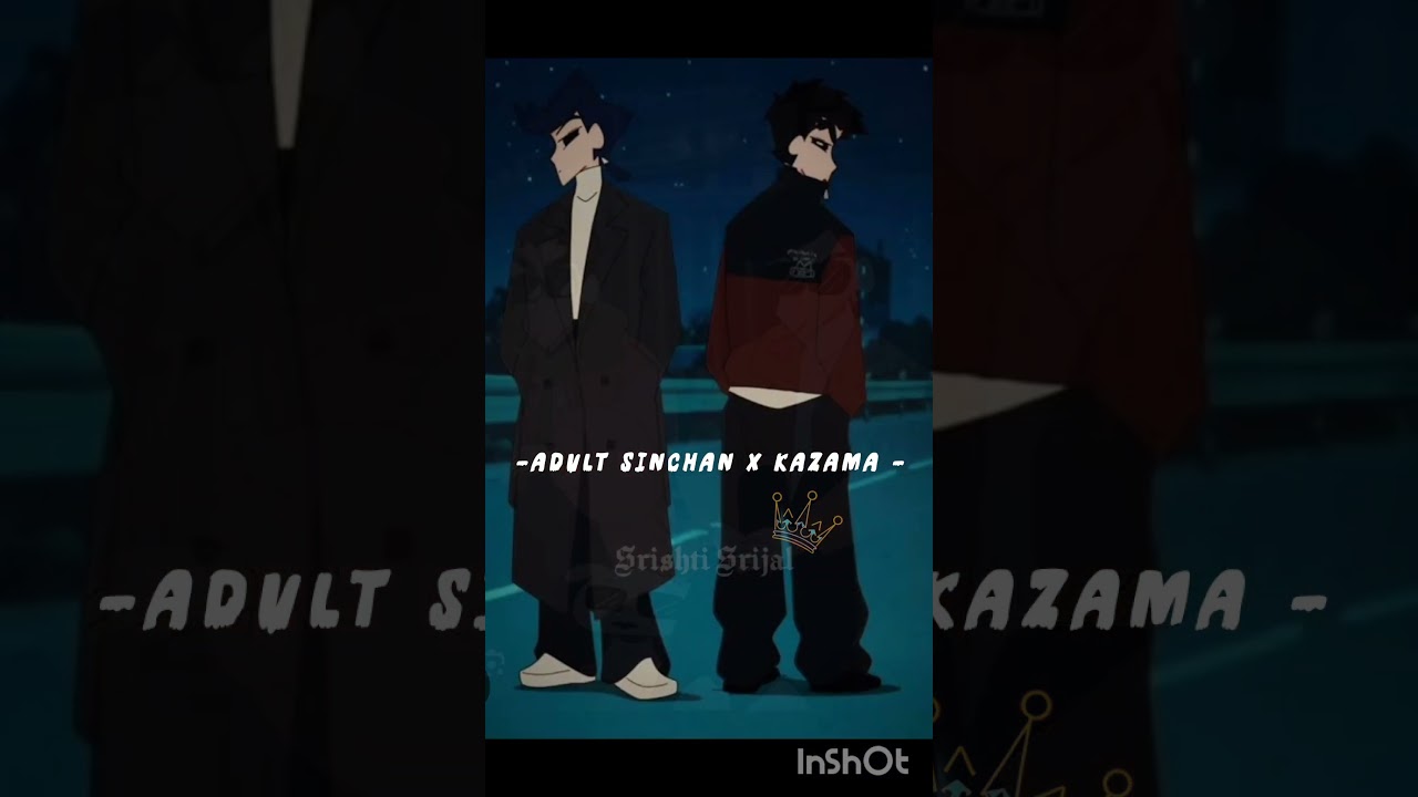 Adult shinchan x kazama #anime