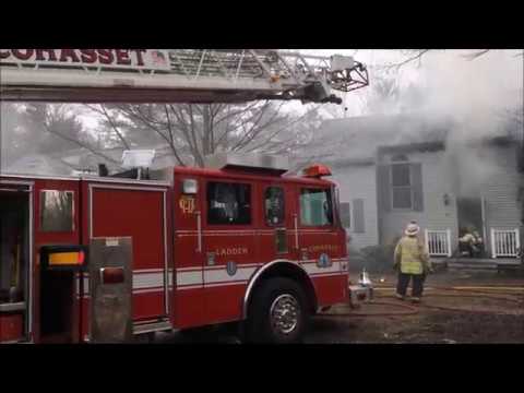 Cohasset home burns in mid-morning blaze