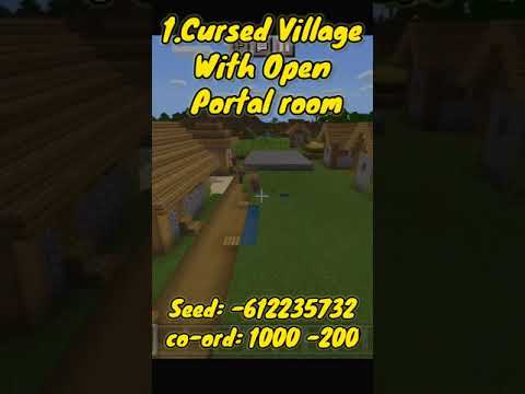 Minecraft 1.17 cursed seeds | Exposed Stronghold #Shorts
