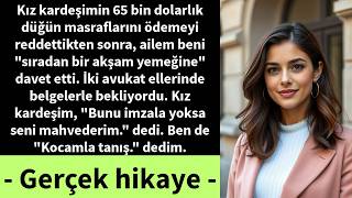 Kız kardeşimin 65.000 dolarlık düğününü ödemeyi reddettim – sonra yeme