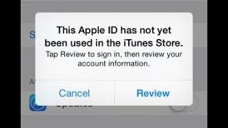 This Apple ID Has Not Yet Been Used in the iTunes Store iOS 14 | Fixed 2021✔️