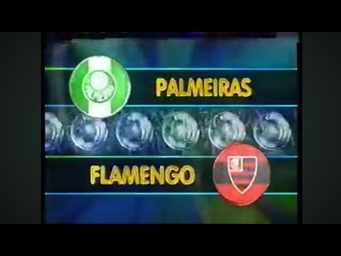 Chamada: Futebol 2002 - Palmeiras x Flamengo - TV Globo (13/11/2002)
