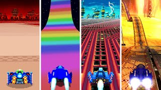 F-Zero Series - All 252 Race Tracks (4K 60fps) [1990 - 2025]
