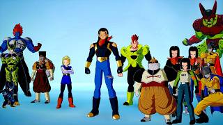 Todas las interacciones de Super 17 con Todos los Androides en Sparking ZERO Breaking NEO