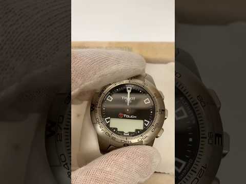 Tissot T Touch T047420A Titanium Swiss Made Smart Watch Full Pack video