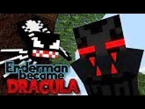 Monster School | ENDERMAN BECAME VILLAIN DRACULA | Best Monster School (Reupload)