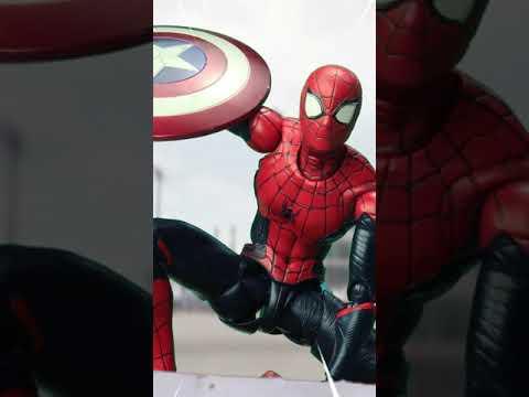 Spider-Man Hey Everyone Airport scene #Shorts Figure Stopmotion