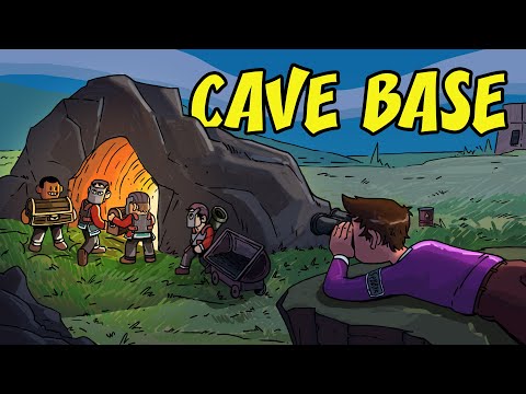 When you find a CLANS MAIN BASE hidden in a cave.....(Rust Movie)