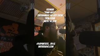 Redman “Pimp Nutz” Edutainment Hip Hop Show @OfficialRedman #HipHop #Music #Rap wutkradio.com