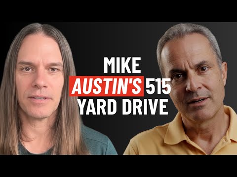 Mike Austin's 515 yard Drive with Jaacob Bowden@SwingManGolf #golfswing #longdrive #speedtraining