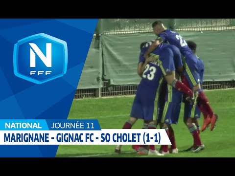 J11 : Marignane Gignac FC - SO Cholet (1-1), le résumé I National FFF 2018-2019