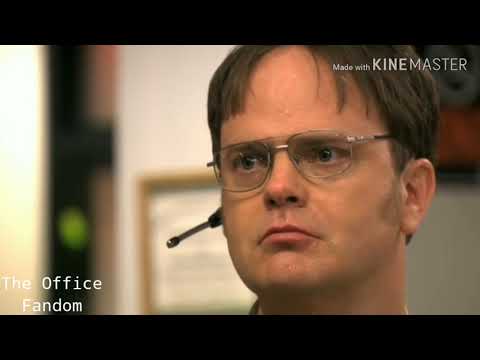 The Snowball fight-The Office