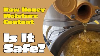 How to use a Refractometer to check moisture content (Raw Honey/Maple Syrup)