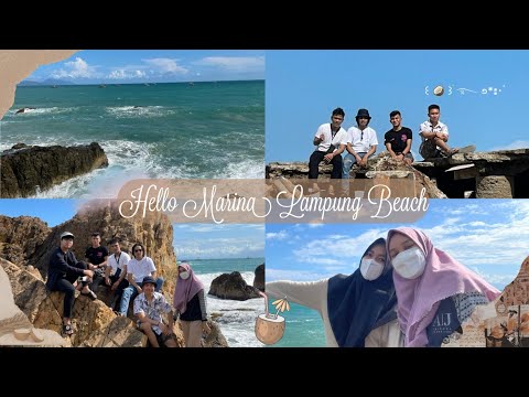 Playdate🦀 : beaches w/ friends in Lampung aye-aye🌊 | Indonesia.