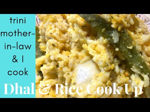Dhal and Rice Cook Up Recipe | TriniCookBook