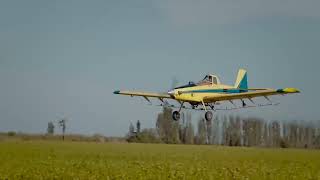 Sanidad Vegetal comenzó con drones la fumigación de cultivos en Zonda