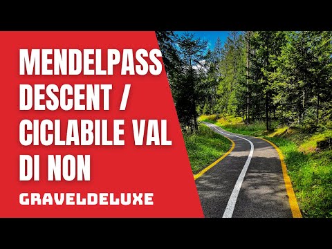 Mendelpass Descent - Passo Mendola Discesa Trentino - 20 Min Indoor Cycling Workout