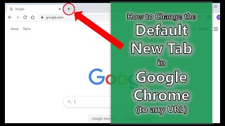 How to Change the Default New Tab in Google Chrome to any URL