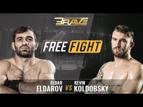 FREE MMA Fight | Eldar Eldarov vs Kevin Koldobsky | BRAVE CF 1