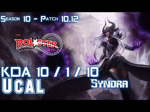 KT Ucal SYNDRA vs AATROX Mid - Patch 10.12 KR Ranked