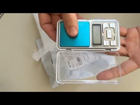 Unboxing Mini Electronic Digital Jewelry Scale Balance Pocket Gram LCD Display
